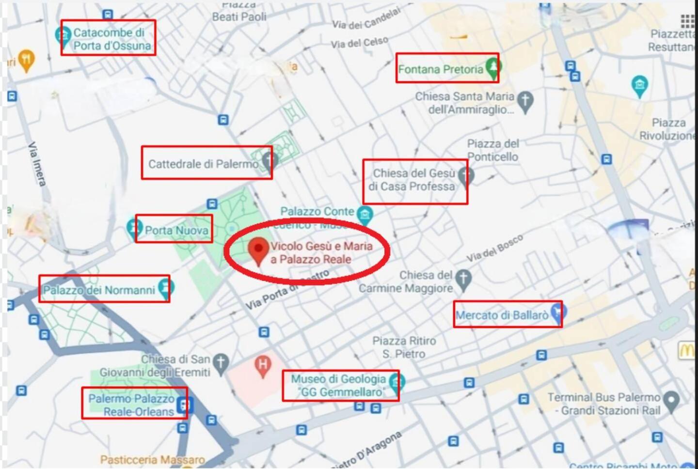 Sabbenerica - Palermo Apartment Ngoại thất bức ảnh